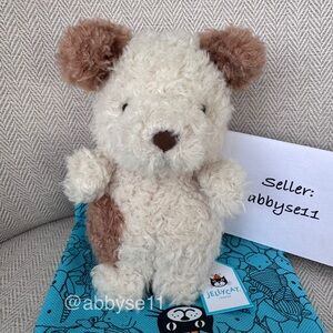 Jellycat Little Pup Plush Toy NWT Authentic With Dust Bag L3PU